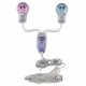 T52067 - Decoration light, smiley, 7 colors