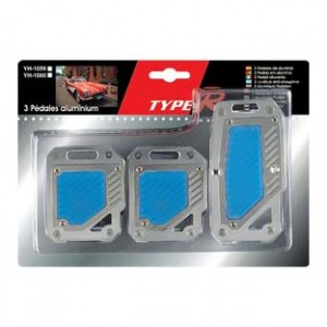 T23008 - Pedal pad, 3pcs, with blue LED light